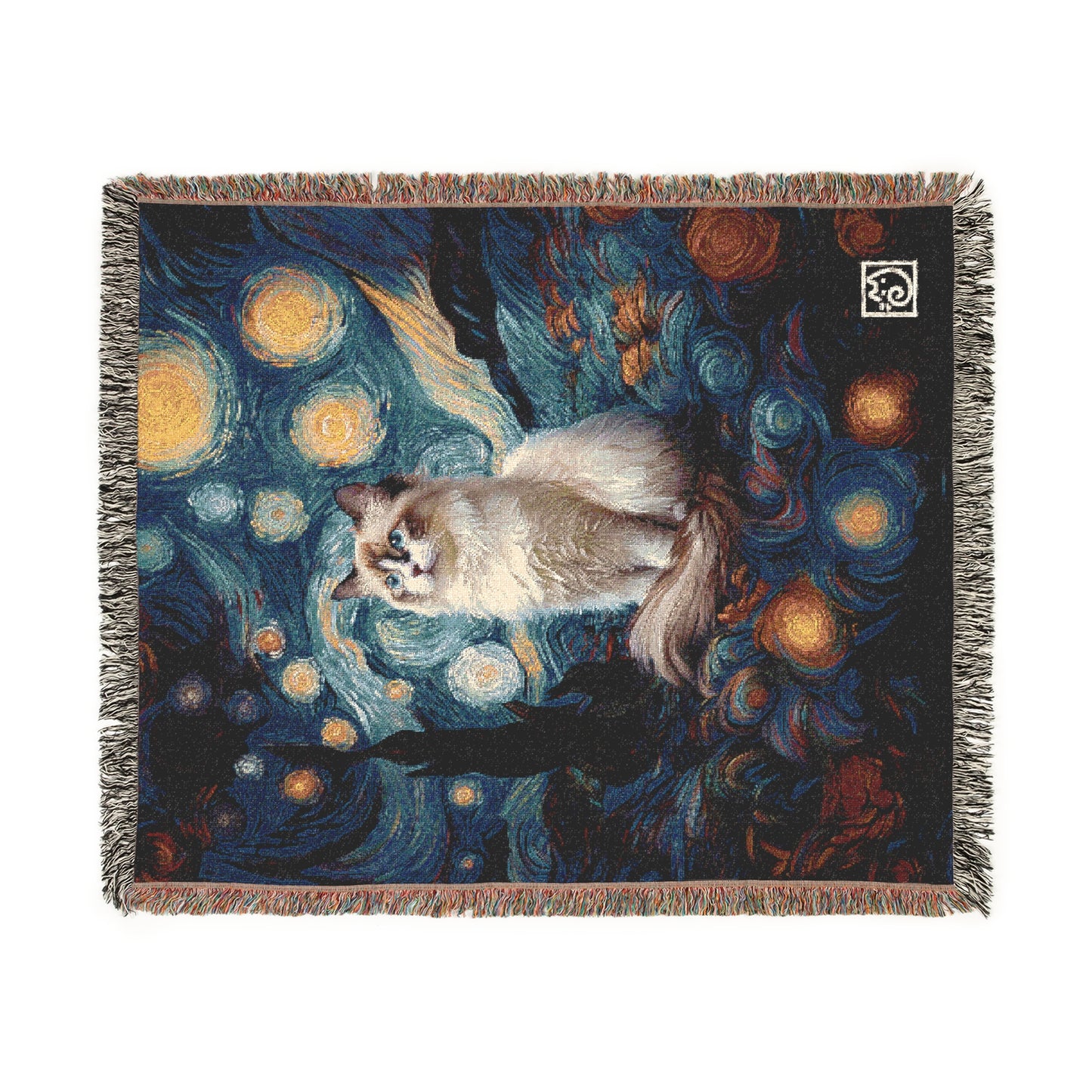 Starry night - Woven Blanket