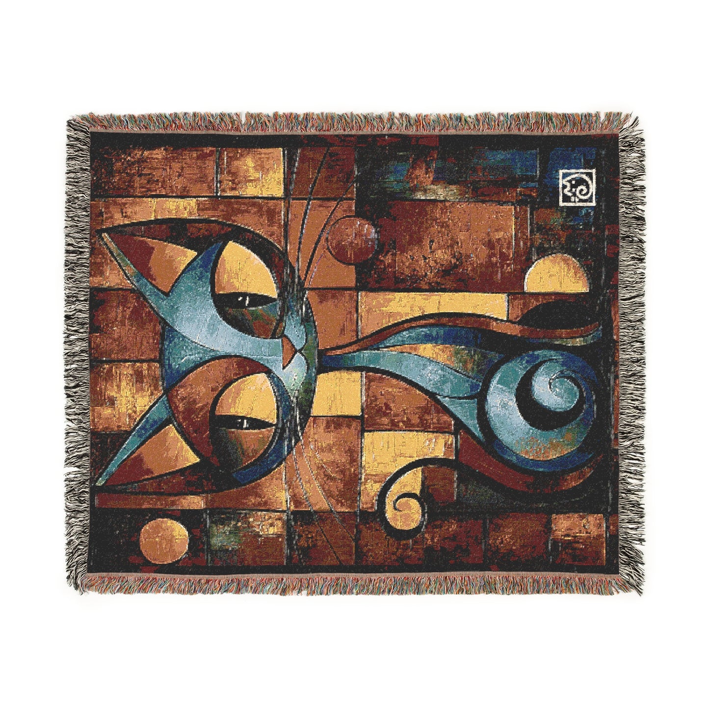 Cute as a painting II - Woven Blanket