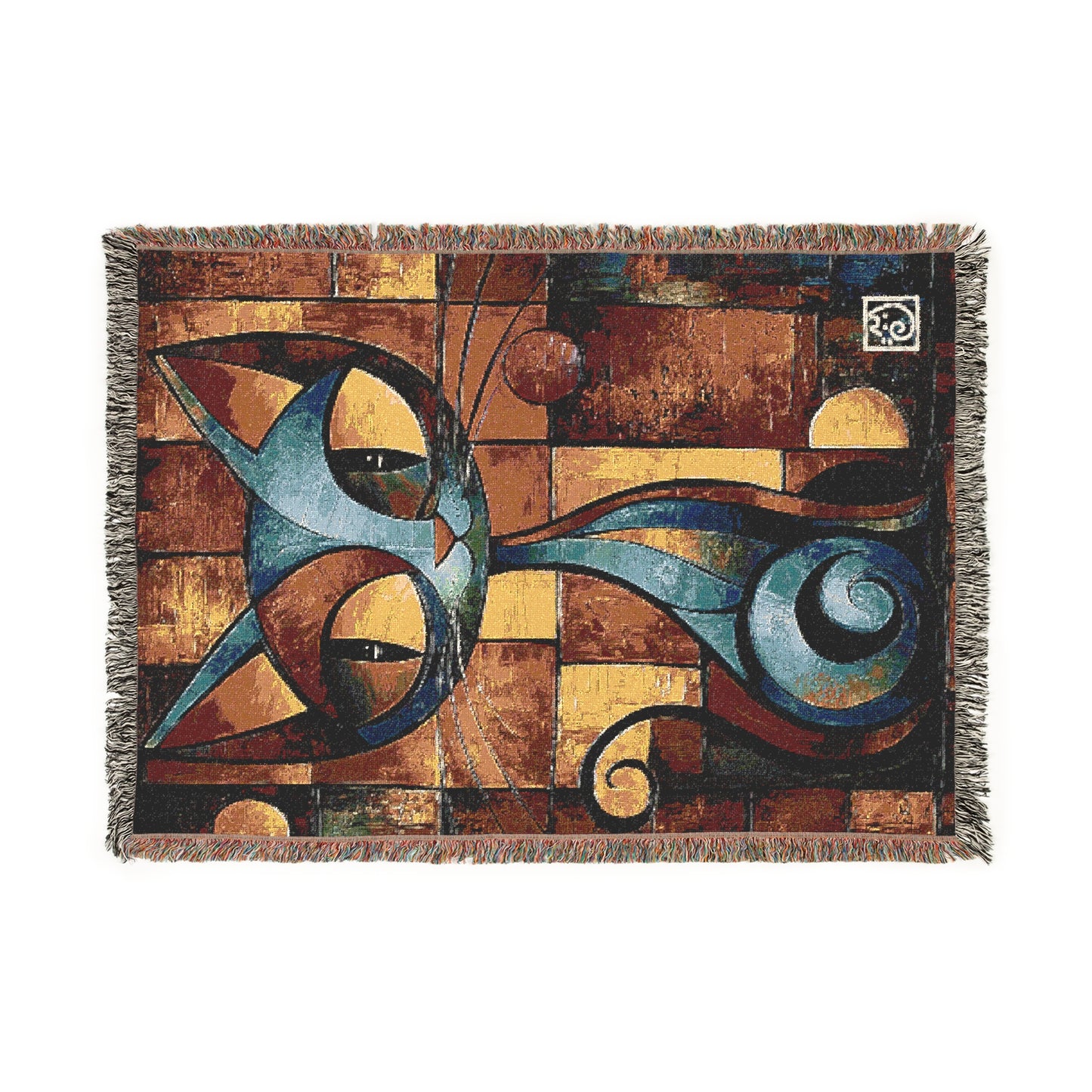 Cute as a painting II - Woven Blanket