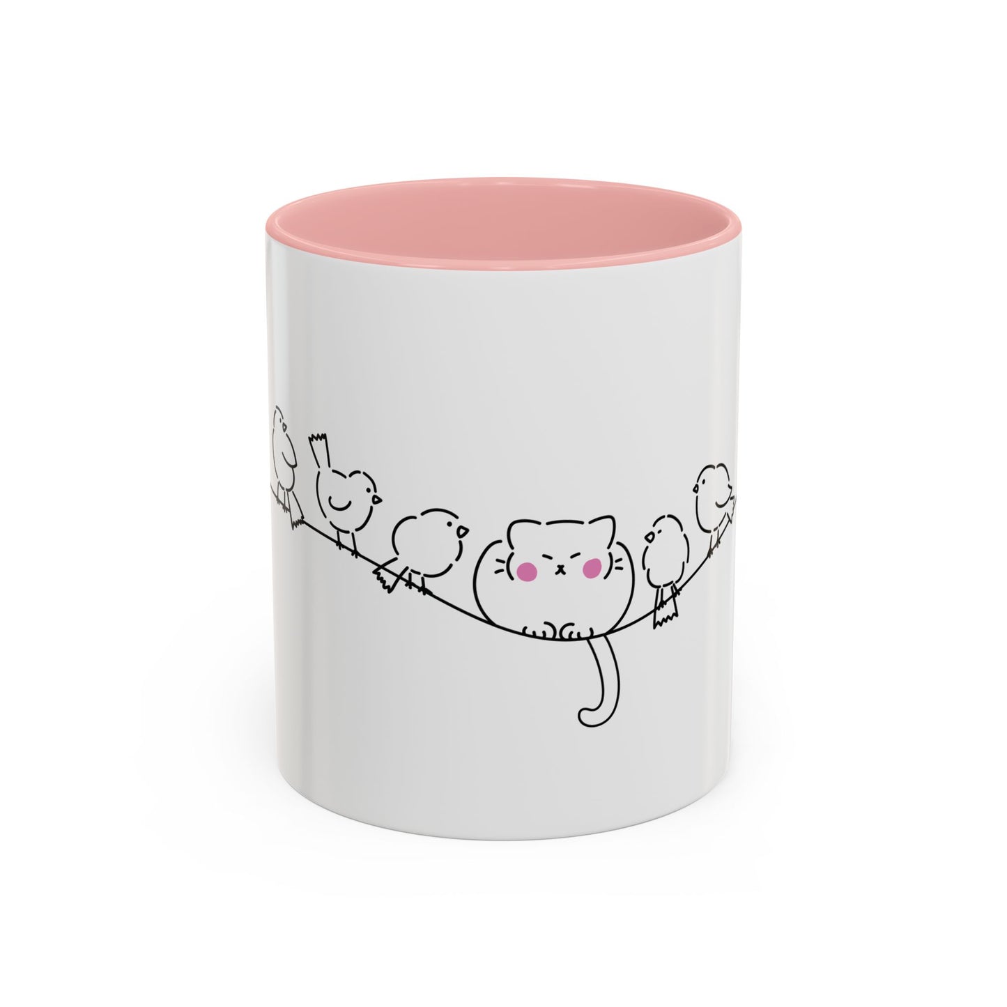 Cat on a wire