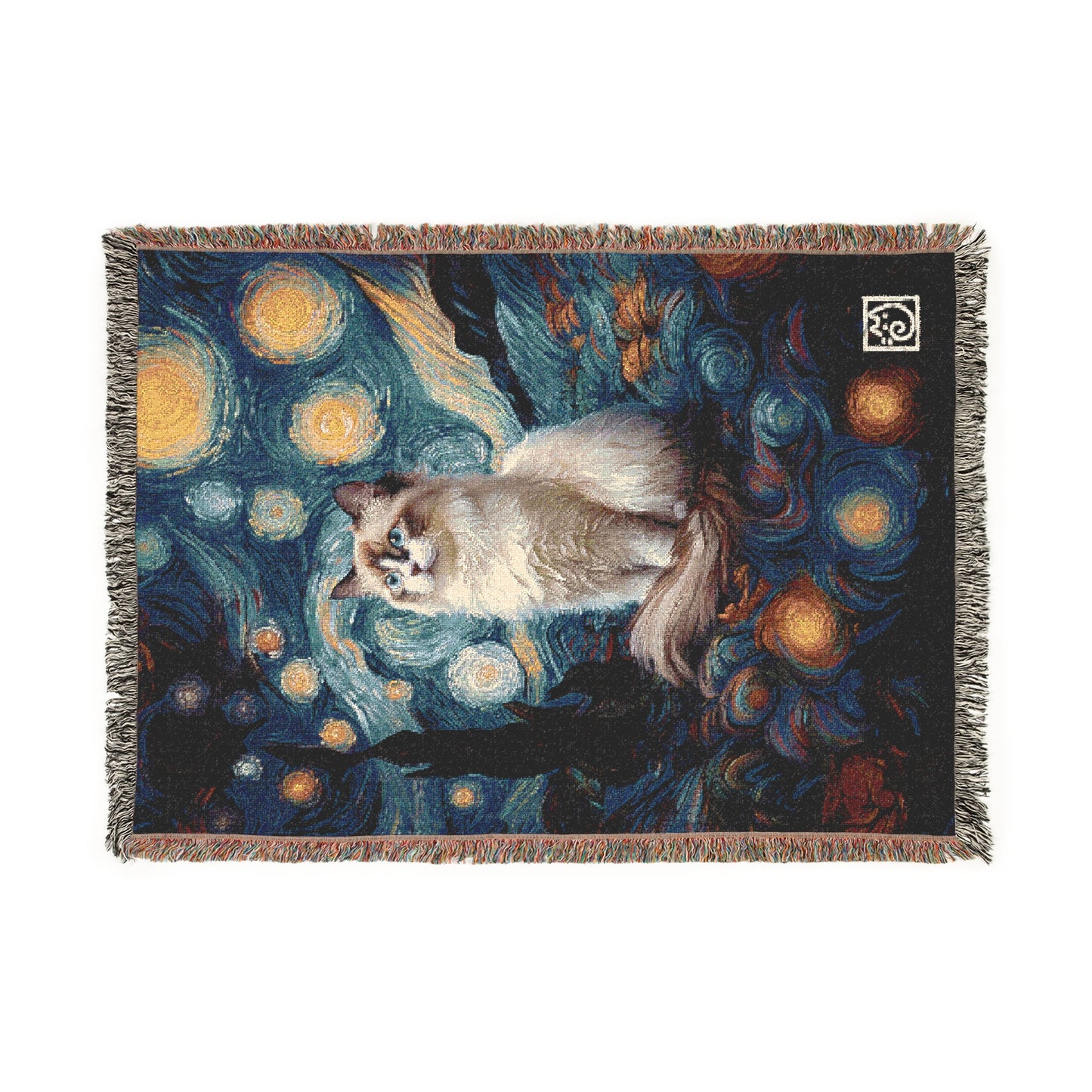 Starry night - Woven Blanket