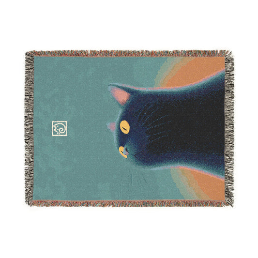 Whaat? - Woven Blanket