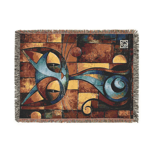 Cute as a painting II - Woven Blanket