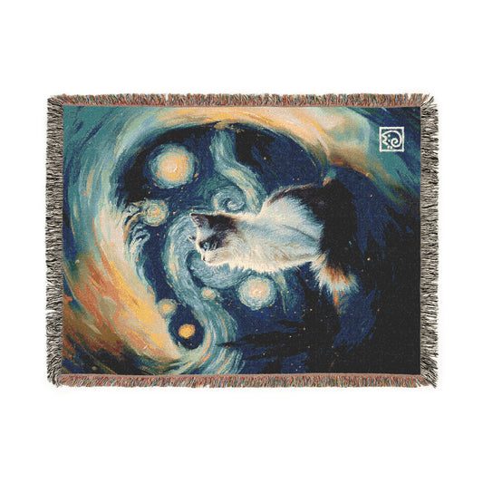 Starry night II - Woven Blanket